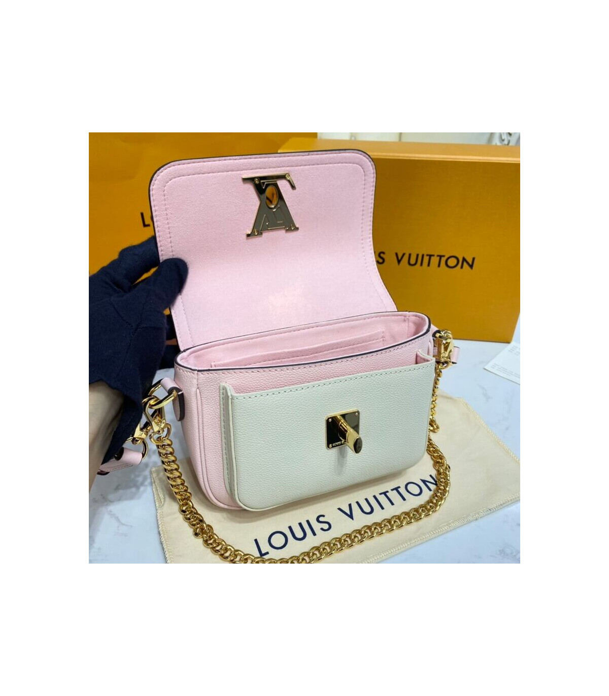 Shop Louis Vuitton LOCKME Lockme Tender (TENDER, LOCKME, M58554) by AmeliaE