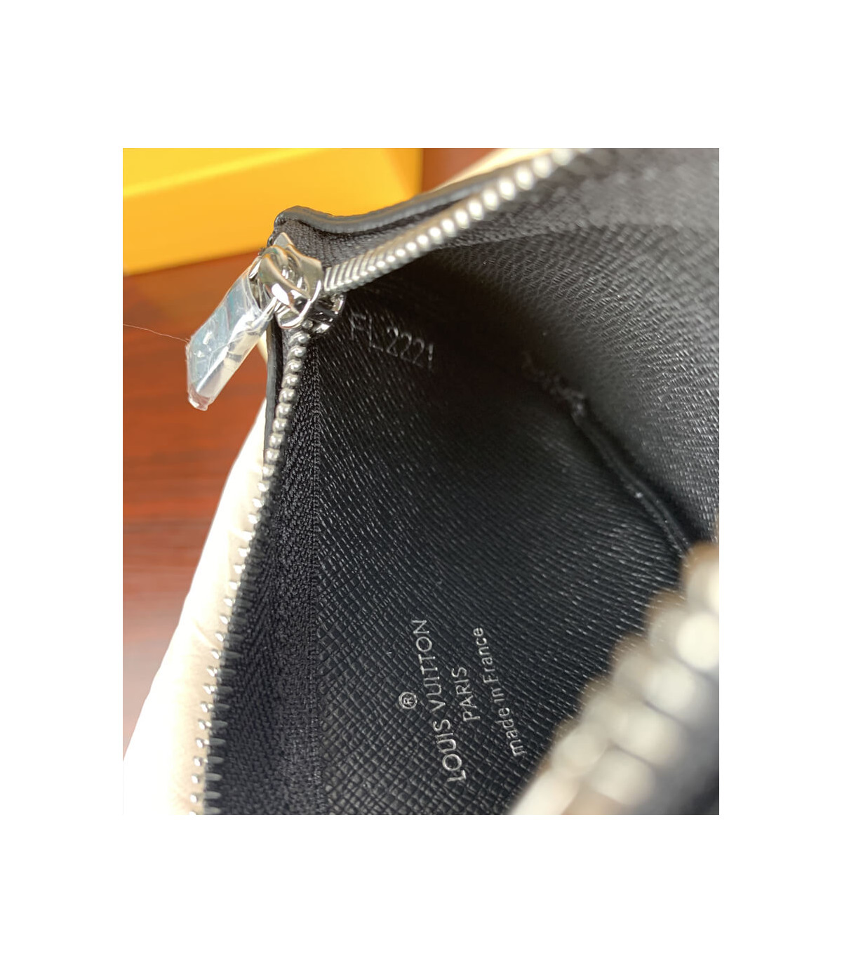 Shop Louis Vuitton DAMIER GRAPHITE Pochette cle (N60155) by retrochari