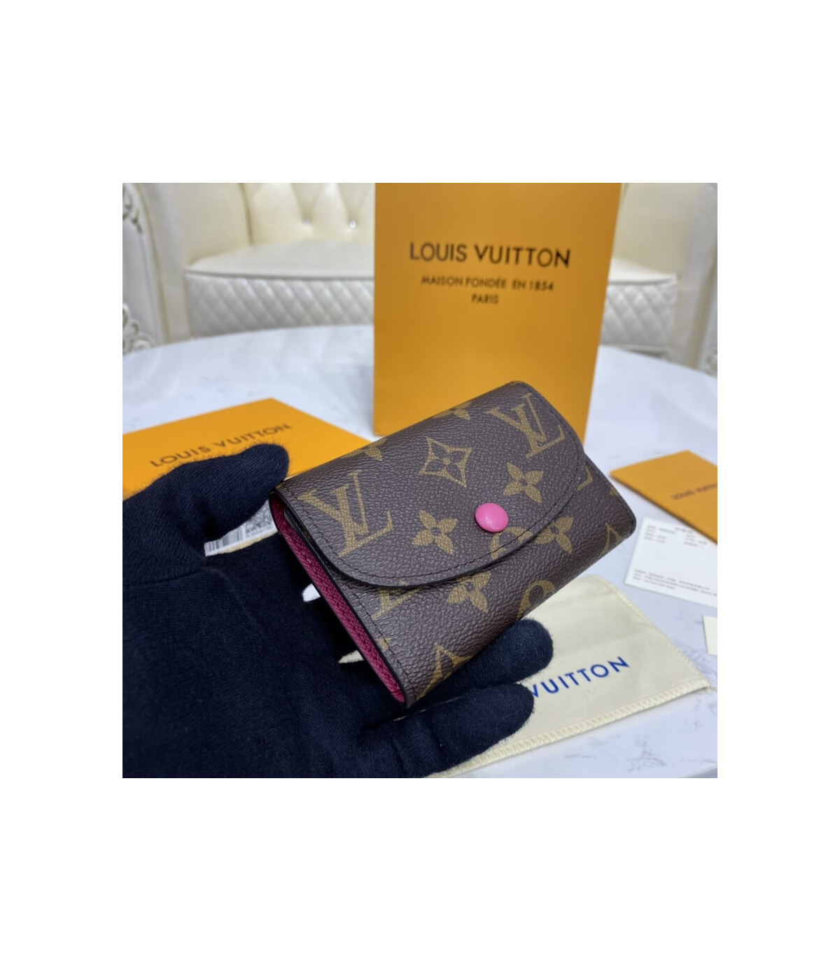 Shop Louis Vuitton MONOGRAM 2022-23FW Rosalie coin purse (M62361, M41939)  by Materialgirl