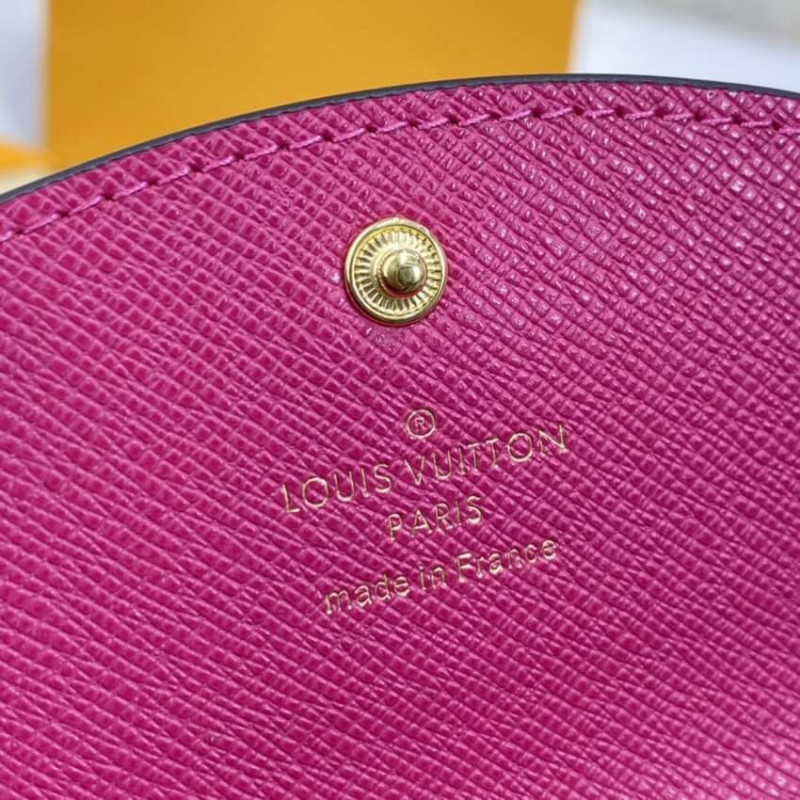 Louis VUitton Rose Lollipop Monogram Empreinte Leather Rosalie Coin Purse -  Yoogi's Closet