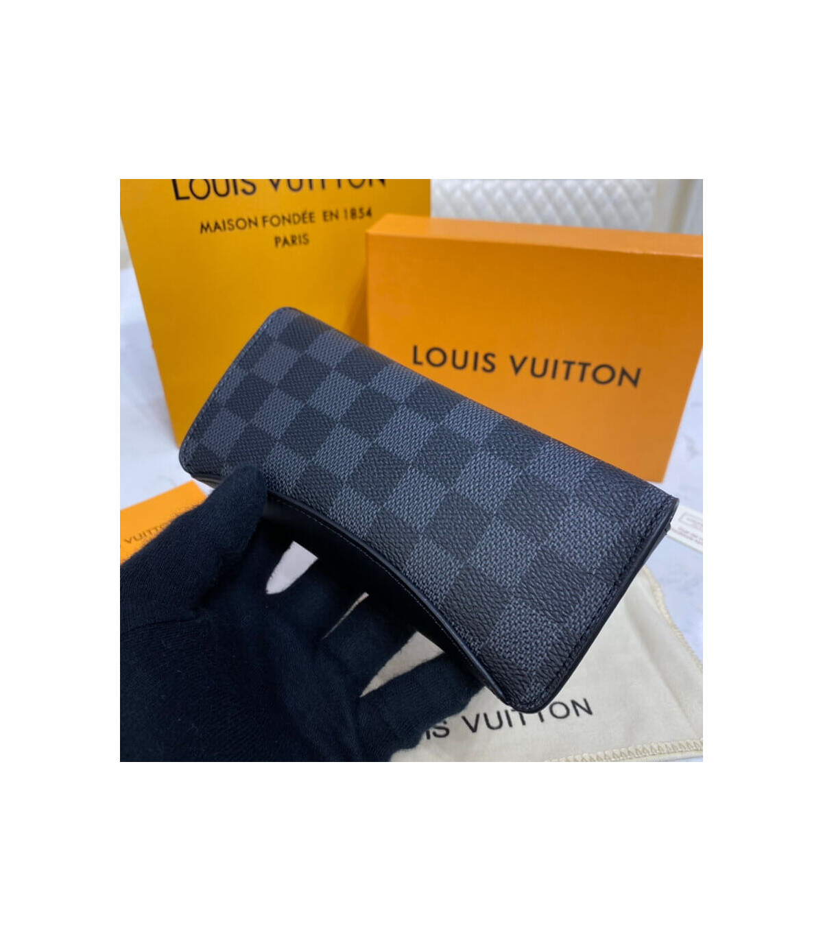 Louis Vuitton Woody Glasses Case Limited Edition Monogram Watercolor Canvas  Blue 154659144