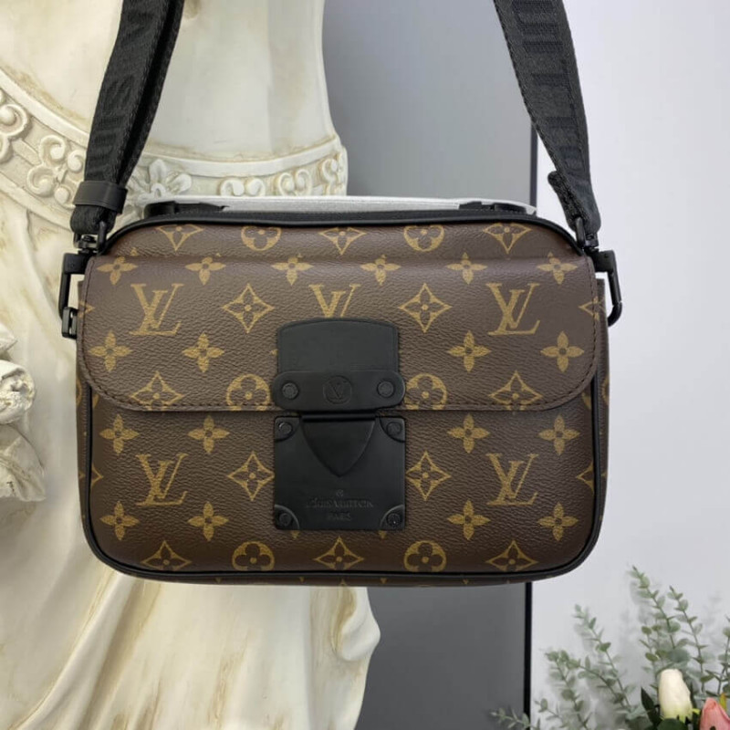 Shop Louis Vuitton Monogram Canvas Street Style 2WAY Plain Leather (S LOCK  MESSENGER, M45806) by Mikrie