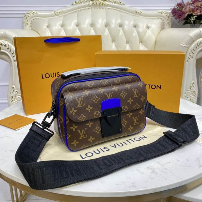 Louis Vuitton Monogram Canvas S Lock Messenger Bag (SHF-20669) – LuxeDH