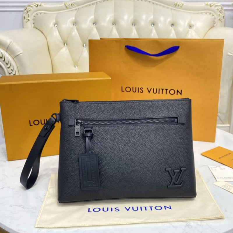 Louis Vuitton LV Ipad Pouch 手抓包M69837黑色名媛网