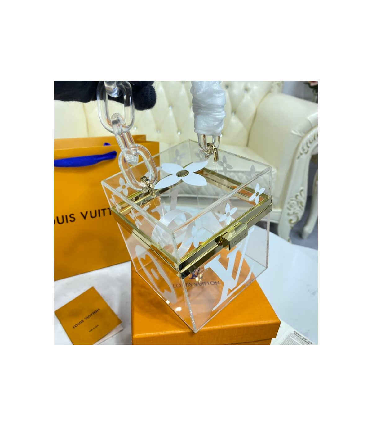 Louis Vuitton Plexiglass Scott Box – Jadore Couture