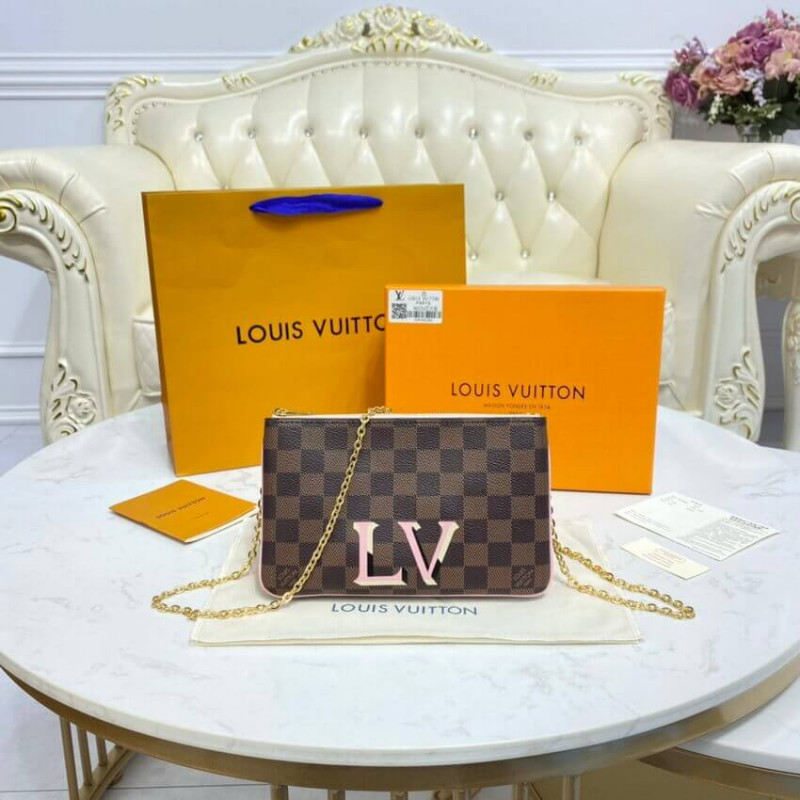 Louis Vuitton Pochette Damier Ebene ○ Labellov ○ Buy and Sell