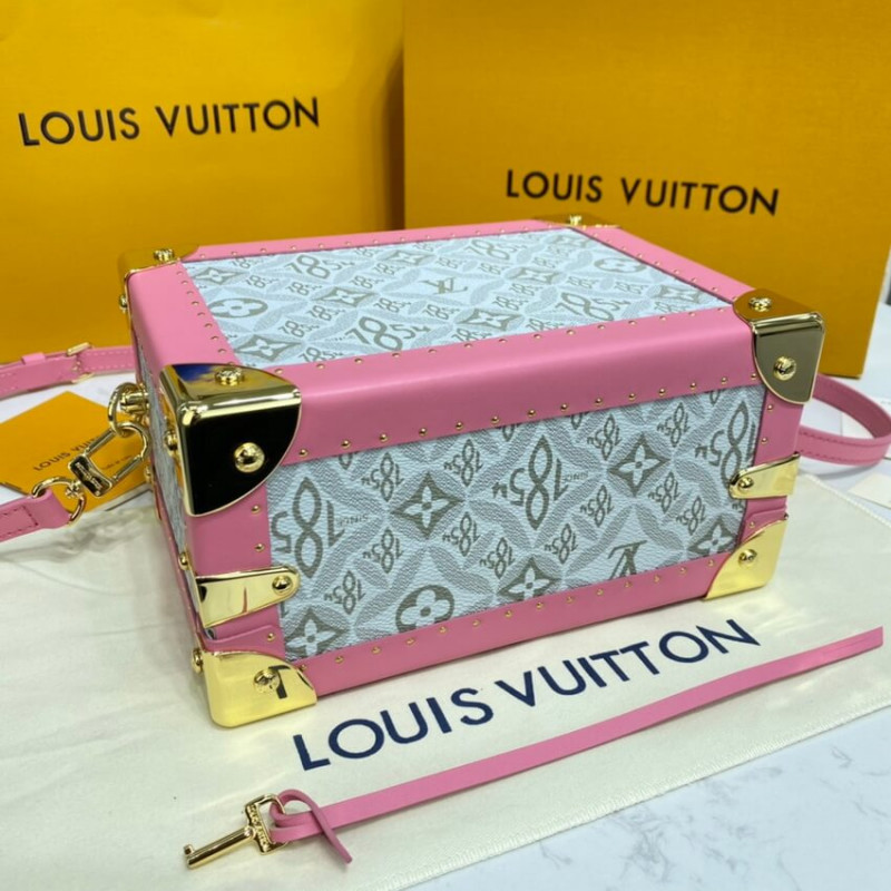 Louis Vuitton LV Coffret tresor 24 Pink ref.279111 - Joli Closet