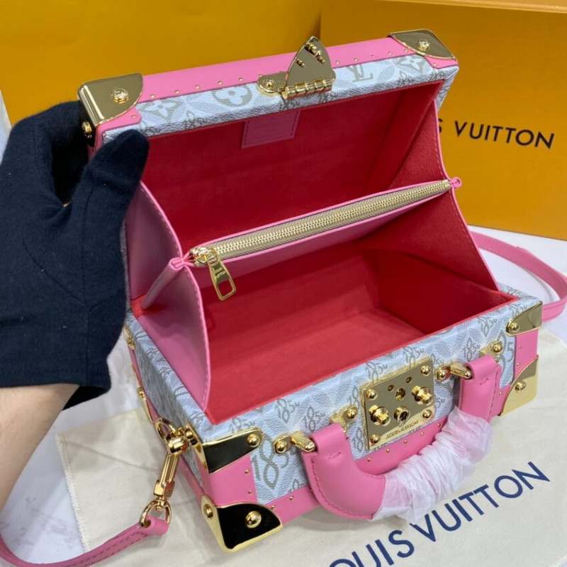 Louis Vuitton LV Coffret tresor 24 Pink ref.279111 - Joli Closet