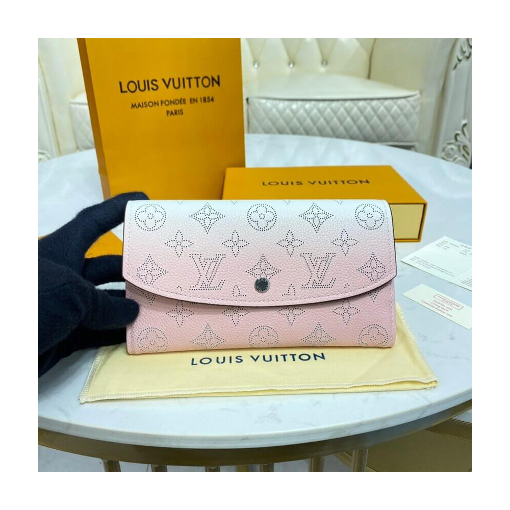 Shop Louis Vuitton MAHINA 2021-22FW Iris wallet (M60143, M60145, M60144) by  iRodori03