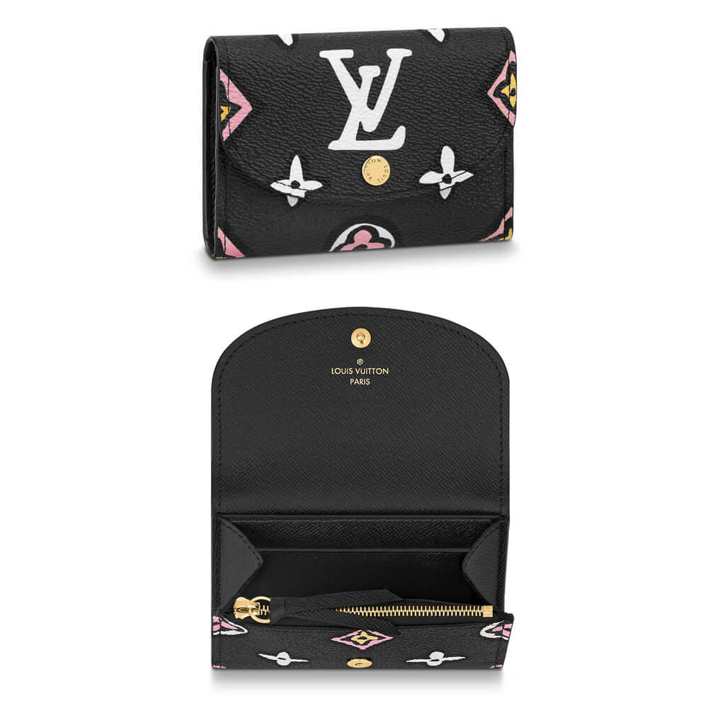 TURN LOUIS VUITTON ROSALIE COIN PURSE TO A Wallet on Chain 😉 #review # louisvuitton #luxury #video 