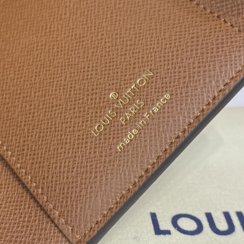 Victorine leather wallet Louis Vuitton Brown in Leather - 35746265