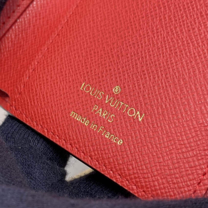  Louis Vuitton Damier Ebene Canvas Victorine Cartera N41659 Rojo,  Rojo - : Ropa, Zapatos y Joyería