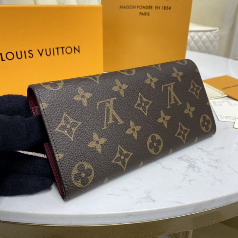 Shop Louis Vuitton MONOGRAM Emilie wallet (M60697, M61289) by babybbb