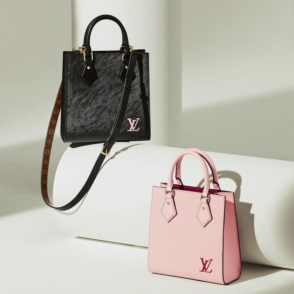 Louis Vuitton Pink Sac Plat BB Bag Leather ref.1035371 - Joli Closet