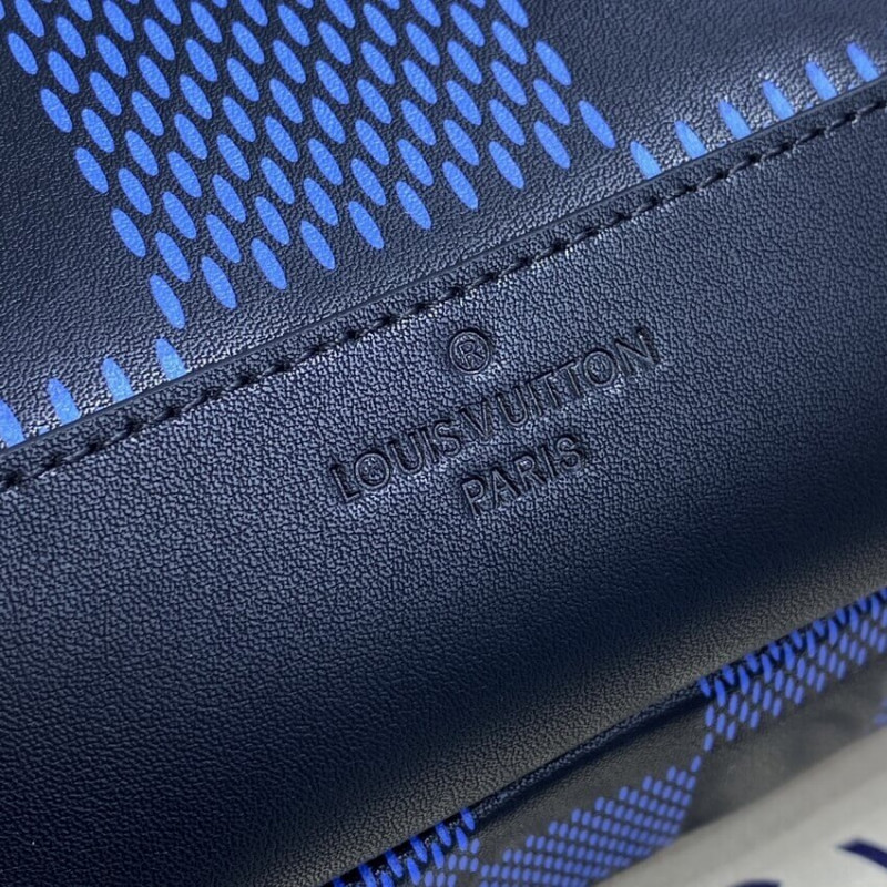 Louis Vuitton LV Avenue Slingbag NM Blue Cloth ref.991103 - Joli