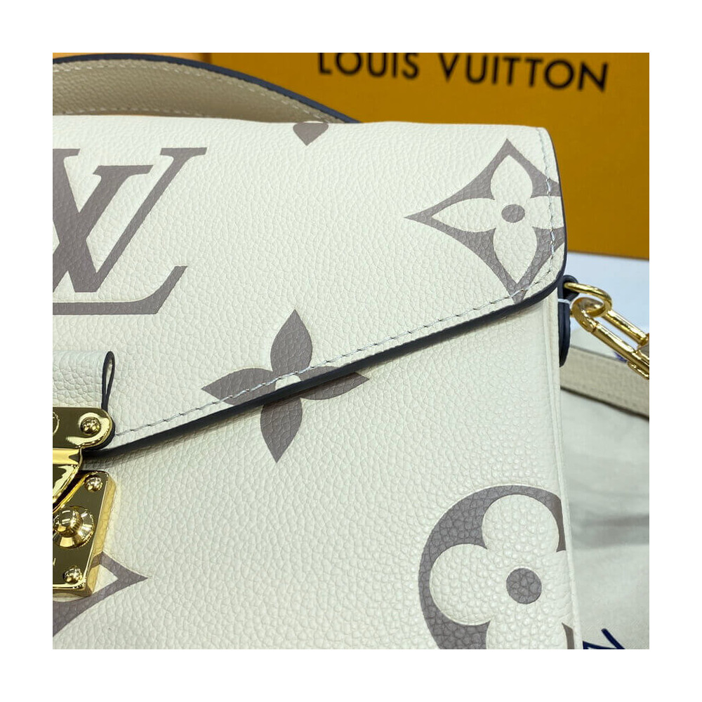 Louis Vuitton Pochette Métis East West Cream Monogram Empreinte