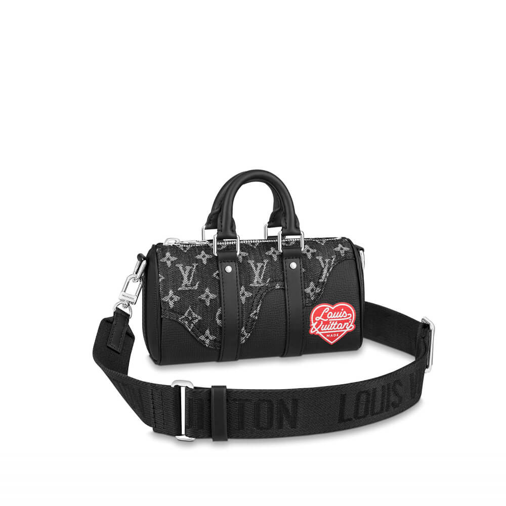 Leather bag Louis Vuitton x Nigo Black in Leather - 33067212
