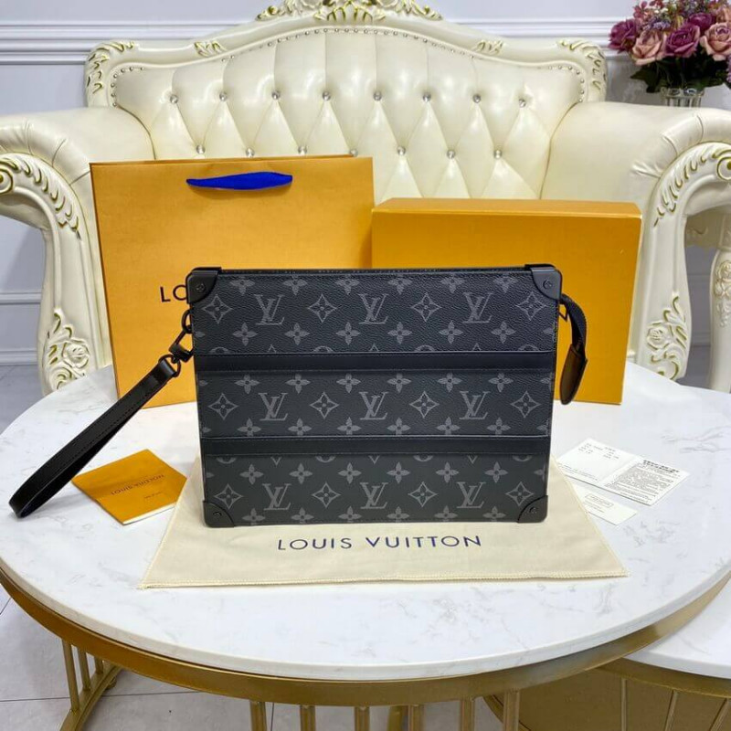 Shop Louis Vuitton MONOGRAM 2022 SS Trunk pouch (M45937) by Kanade_Japan