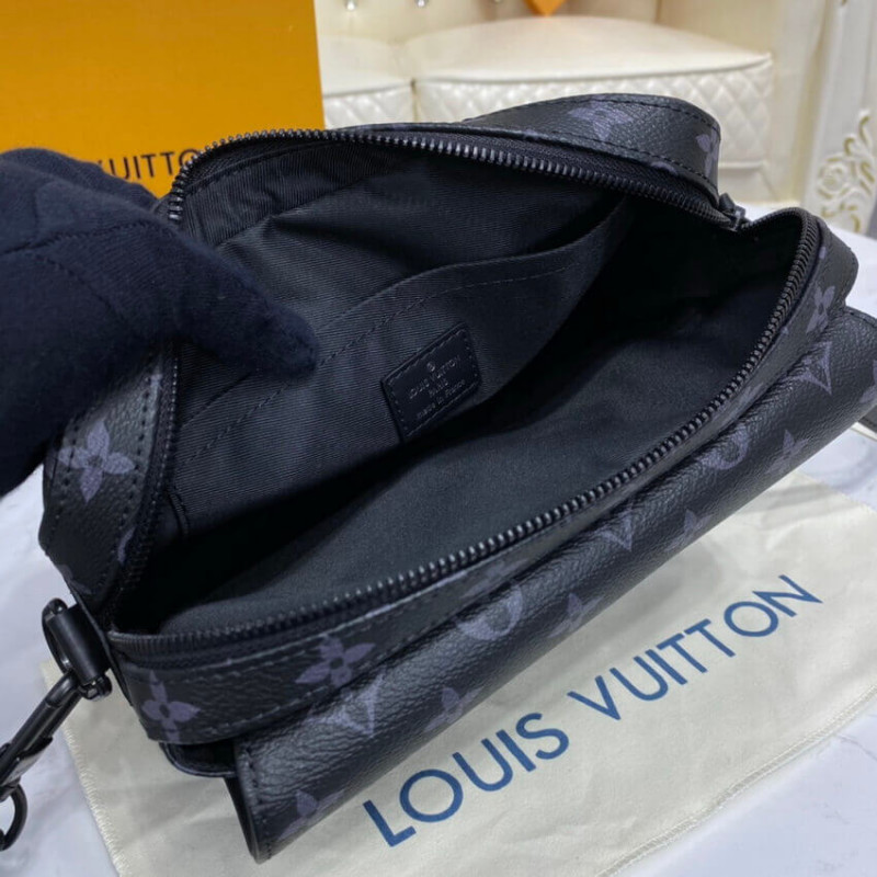 Shop Louis Vuitton MONOGRAM Steamer messenger (M45585) by Lecielbleu