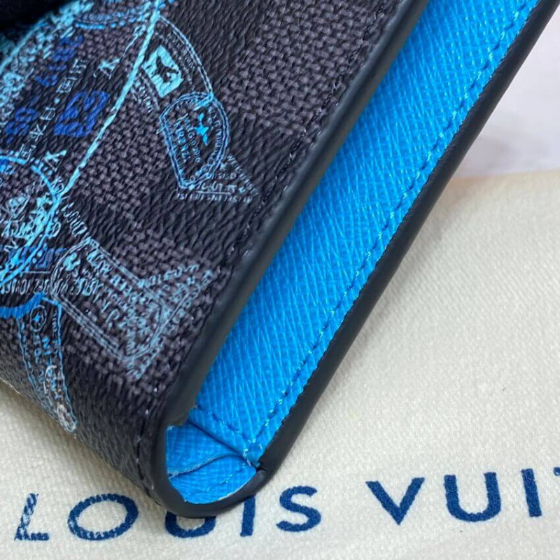❤️ Louis Vuitton Slender Wallet Damier Graphite Canvas: - Tín đồ