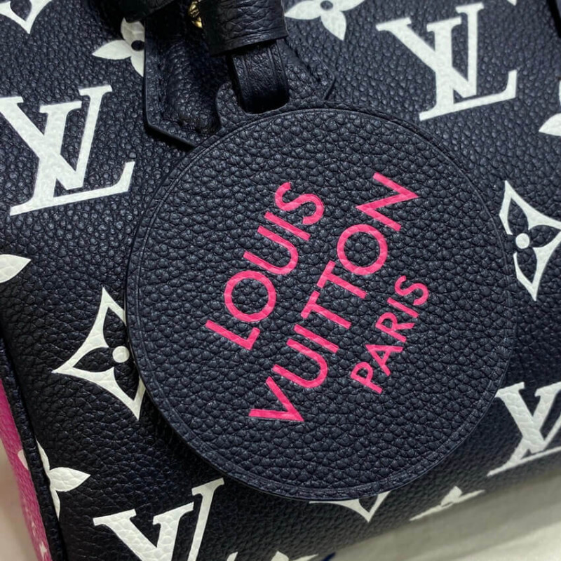 Louis Vuitton Speedy Speedy Bandouli√ Re 20, Black