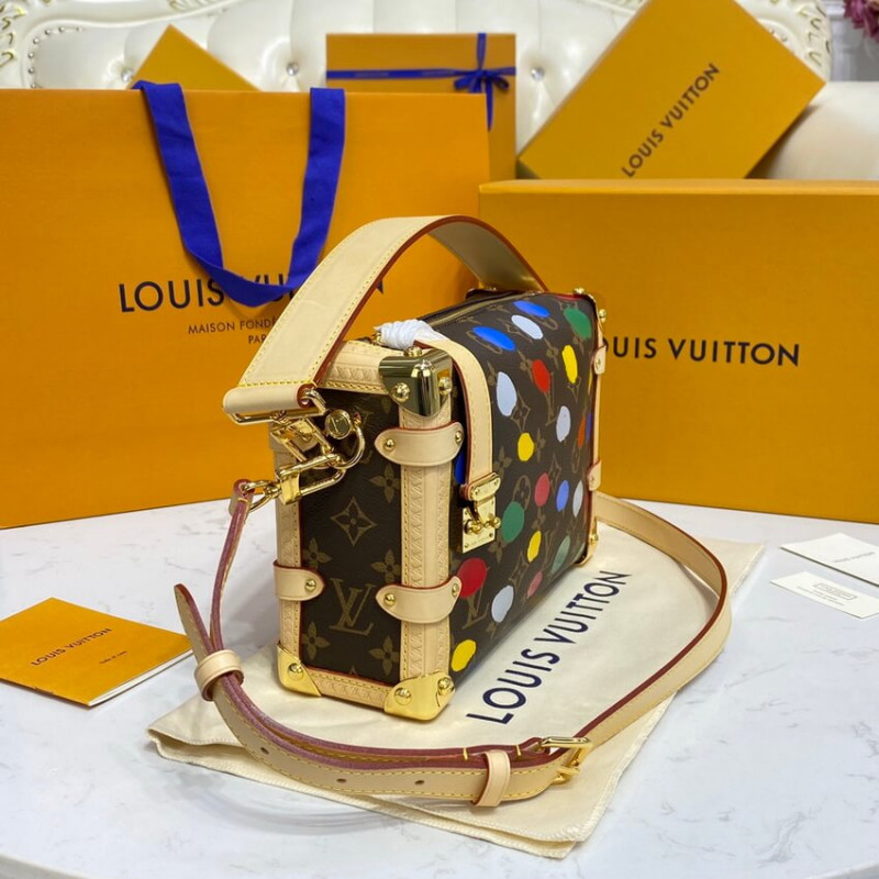Louis Vuitton M46815 side trunk pm手袋手提包老花尺寸： 18x12.5x8cm - LuxuryGZ
