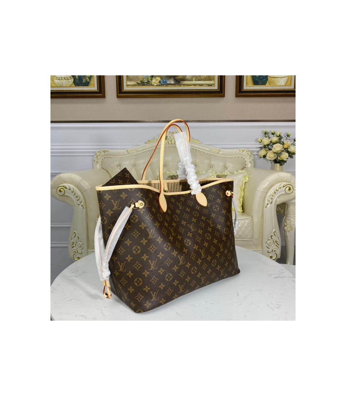 Louis Vuitton Monogram Neverfull GM M40990 Brown Cloth ref.898223 - Joli  Closet
