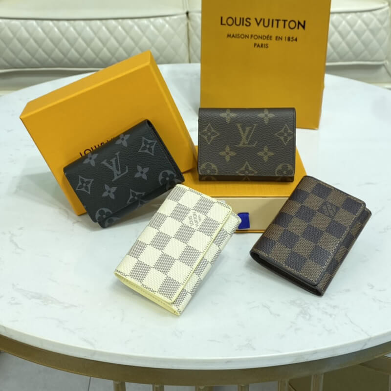 Shop Louis Vuitton 2021 SS Envelope Business Card Holder (N63338, M63801)  by SpainSol