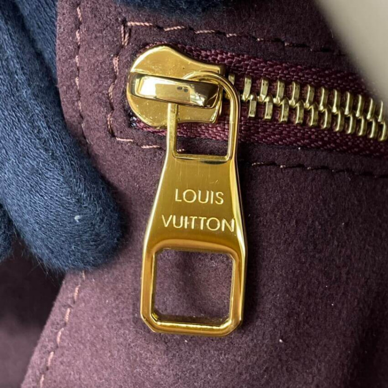 Louis Vuitton LV Neverfull empreinte dune Grey Leather ref.266364