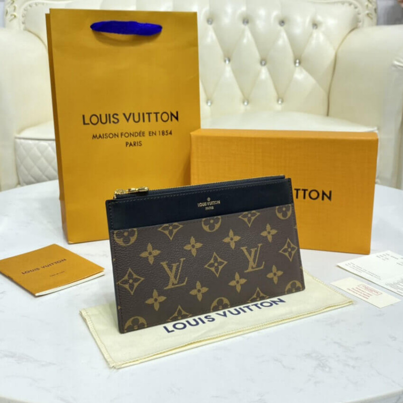 Shop Louis Vuitton Slim Purse (M80348, M80390, N60537, N60536) by